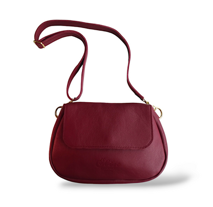 Saddle bag bordeaux